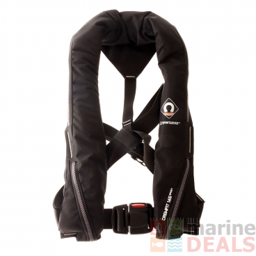 Crewsaver Crewfit Sport 165N Manual Inflatable Life Jacket Black/Grey