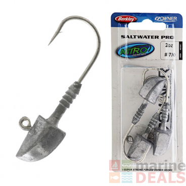 Berkley Nitro Deep Water Jig Heads Size 7/0 2oz Qty 3