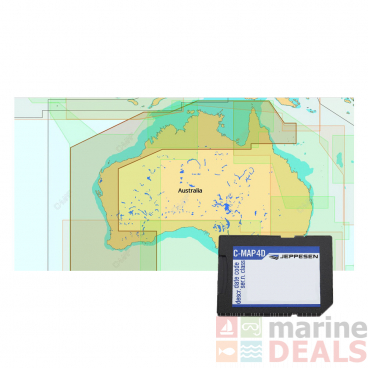 C-MAP 4D AU-D012 Chart Cairns to Esperance