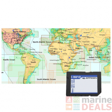 C-MAP 4D PC-D203 Chart Carolinas/Kiribati/Marshall/Marianas