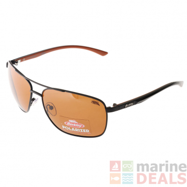 Berkley Polarised Sunglasses Matte Black/Copper