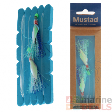 Mustad UltraPoint Penetrator Flasher Rig Blue Silver