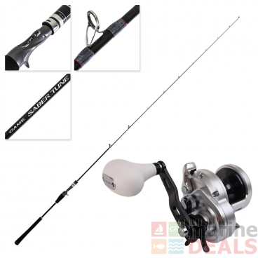 Shimano Trinidad 12 A Saber Tune B66MH Slow Jig Combo 6ft 6in PE2 1pc