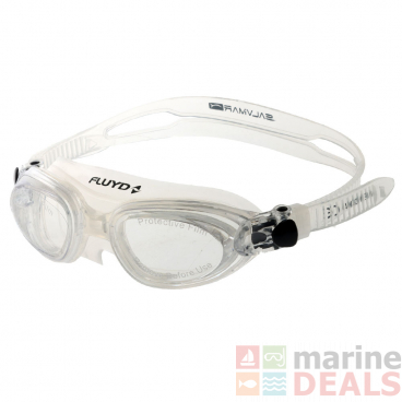 Fluyd Linea Adult Swimming Goggles Clear