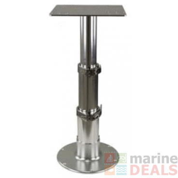 Springfield 3 Stage Table Pedestal with Stainless Steel Collar