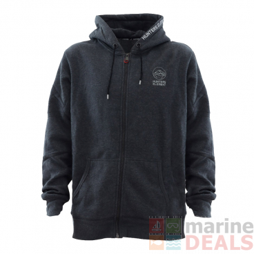 Hunters Element Alp Mens Hoodie Grey Marle