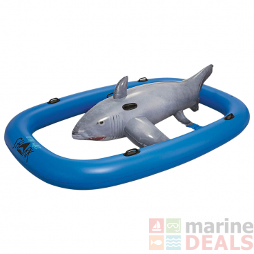Bestway Inflatable Tidal Wave Shark Pool Float 3.10m x 2.13m