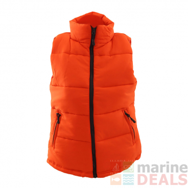 Open Country Puffa Womens Puffer Vest Orange