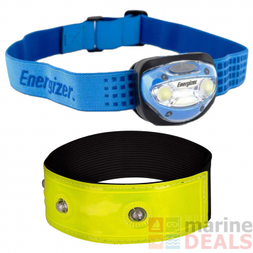 Energizer Sport Pack LED Headlamp and Armband Incl Batteries