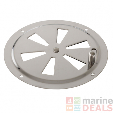 Marine Town Stainless Steel Butterfly Vent 127mm