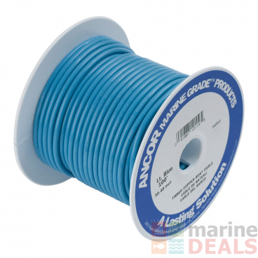 Ancor Tinned Copper Wire 14 AWG 2sq mm Light Blue