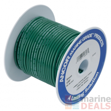 Ancor Tinned Copper Wire 14 AWG 2sq mm Green
