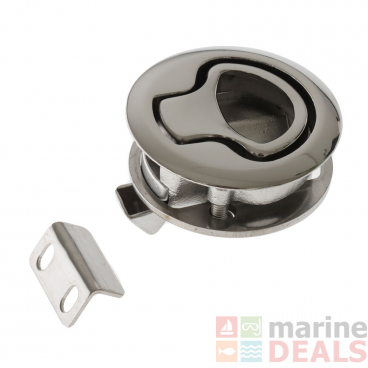 Polished Stainless Marine Latch 50mm