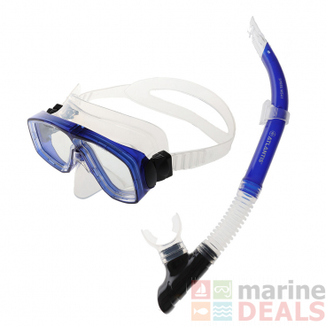 Atlantis Spree MS41 Mask and Snorkel Adult Set Blue