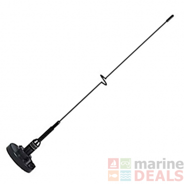 Shakespeare 5218 VHF Antenna 19in Black with Magnetic Mount