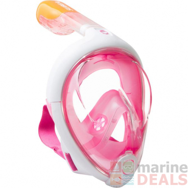 Subea Easybreath Full Face Snorkel Mask Blush Pink M/L