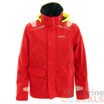 Musto BR1 V2 Inshore Jacket True Red 2XL