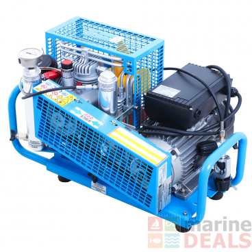 Coltri MCH6/EM Electric Motor Portable Dive Compressor 230V 50Hz Blue Frame