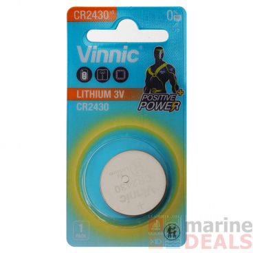 Vinnic CR2430 Lithium Battery 3V