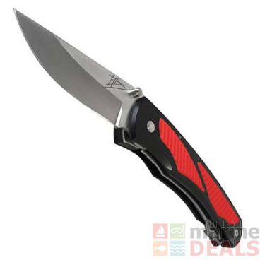 Havalon Titan Double Folding Knife Black/Red