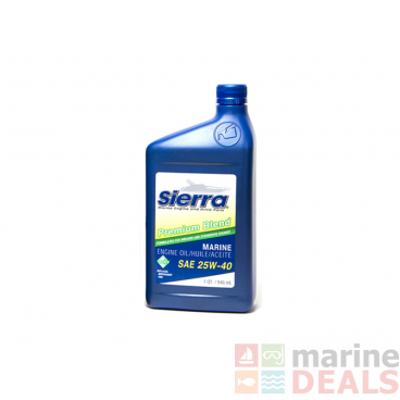Sierra 18-9400-2 25W-40 FC-W 4-Stroke Stern Drive Oil 1 Quart