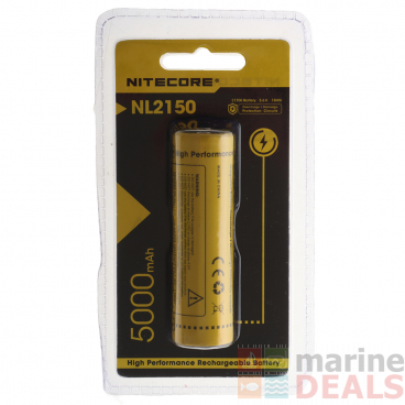 NITECORE Rechargeable NL2150 Li-ion Battery 3.6V 5000mAh