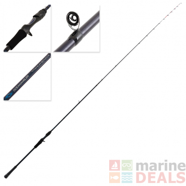 Ocean Angler Bender Titanium Acid Wrap Slow Jig Rod 6ft 10in PE1-2 2pc