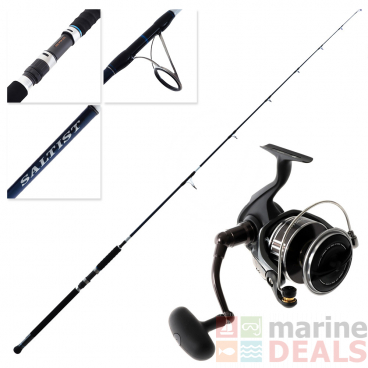 Daiwa BG MQ 14000 Saltist Hyper Stickbait Combo 7ft 9in PE4-6 2pc