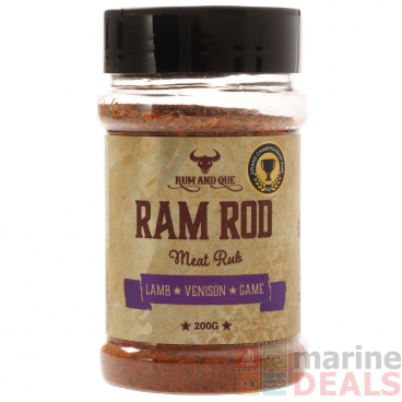 Rum and Que Ram Rod BBQ Rub 200g