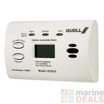 Quell Carbon Monoxide Alarm with Digital Display