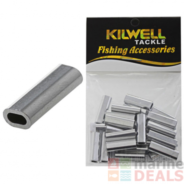 Kilwell Aluminium Crimp Sleeves 2.8mm 600lb Qty 25