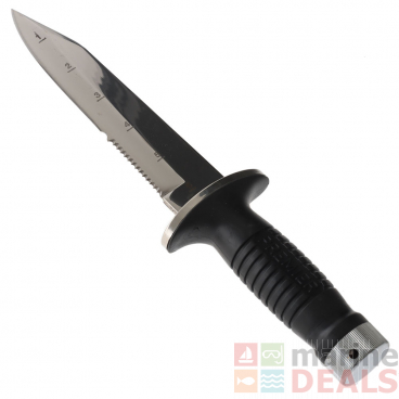 Pro-Dive Sphinx Dive Knife with Sheath Black 15cm