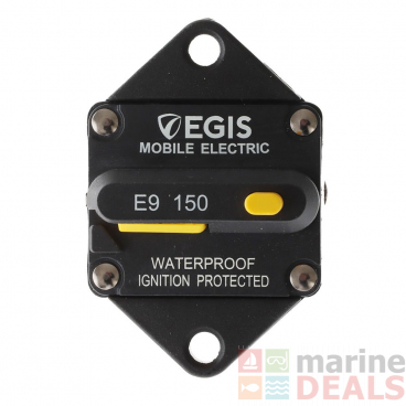 Egis Mobile Electric Thermal Circuit Breaker 150A Panel Mount
