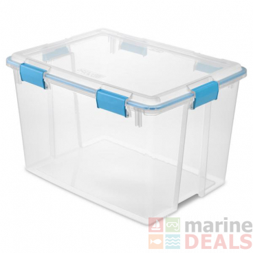 Sterilite Gasket Storage Box 76L Clear