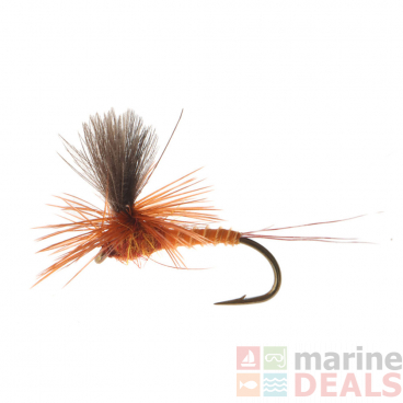 Manic Tackle Project Quill Spinner Dry Fly Rusty #14