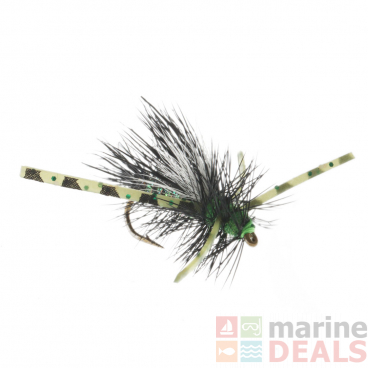 Manic Tackle Project X-Stimulator Black Dry Fly #12