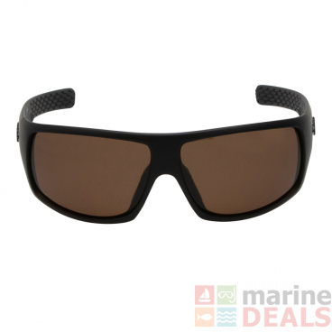 Ugly Fish PT6881 Polarised Sunglasses Matte Black Frame Brown Lens