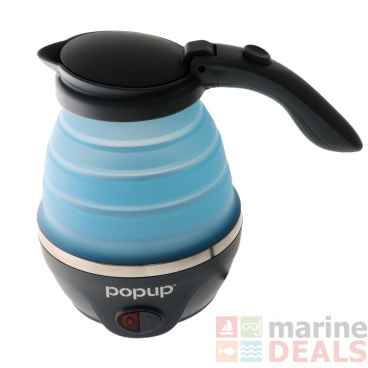 Popup Electric Billy Kettle 240V Blue