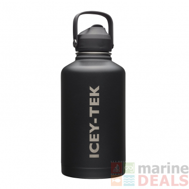 Icey-Tek Insulated Water Bottle with Straw Lid 1.9L