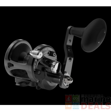 Avet SX5.3 G2 Single Speed Lever Drag Reel without Glide Plate Black