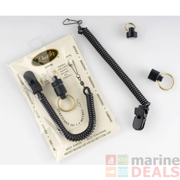 Rusler Magnetic Release Clip and Curl Lanyard