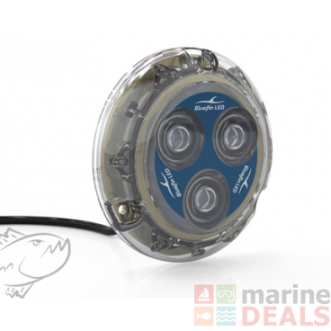 Bluefin Piranha P3 LED Underwater Light Green 18W 12V - Surface Mount
