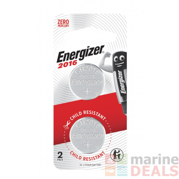 Energizer Ultimate Coin CR2016 Lithium Battery 2-Pack