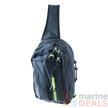 NOEBY Waterproof Sling Tackle Bag Large Green
