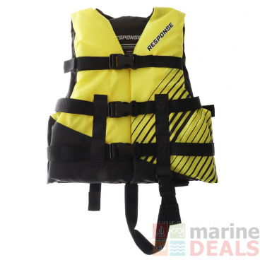 RESPONSE MS50 Level 50 Watersports Kids Life Vest Yellow 12-25kg