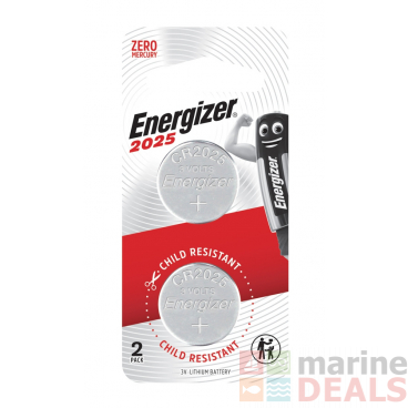 Energizer Ultimate Coin CR2025 Lithium Battery 2-Pack