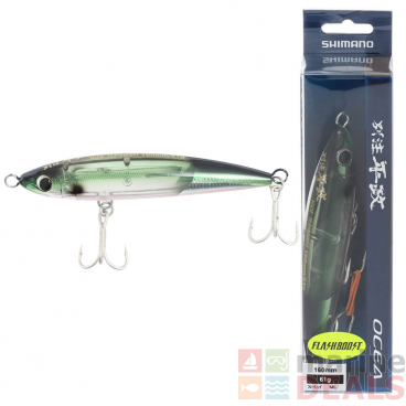 Shimano Ocea Bettyu Hiramasa Flash Boost Floating Stickbait 160mm 61g Mullet