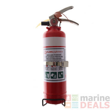 Flamefighter ABE Dry Powder Type Fire Extinguisher 1kg 1A:20B:E