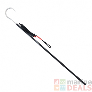 Hook’em Cast Flying Gaff 1600mm with 150mm Round Stainless Head