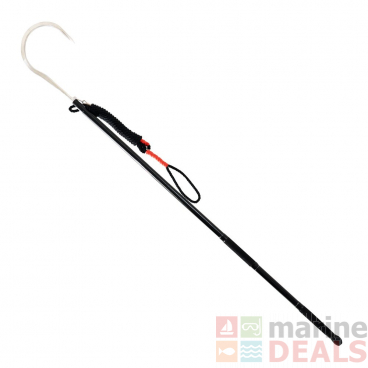 Hook’em Cast Flying Gaff 1600mm with 200mm Round Stainless Head